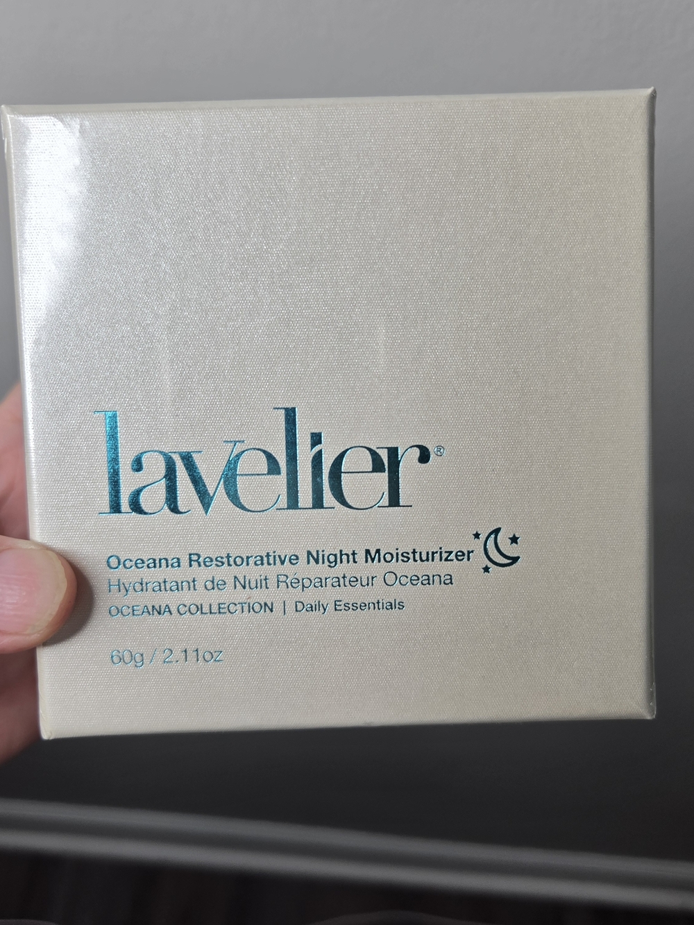 Lavelier Oceana Restorative Night Moisturizer - Pearl White
